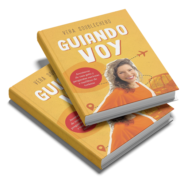 Libros apilados de Guiando voy