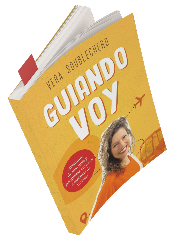 Libro semi abierto de Guiando voy